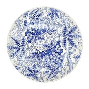 Vintage Spode Blue Room Collection Grapes Plate Platter 11.5" with Box
